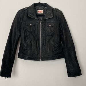 Levi’s Suede bomber jacket